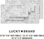 Lucky Brand Folk Floral 6 Piece Bath Towel Set - Image 3