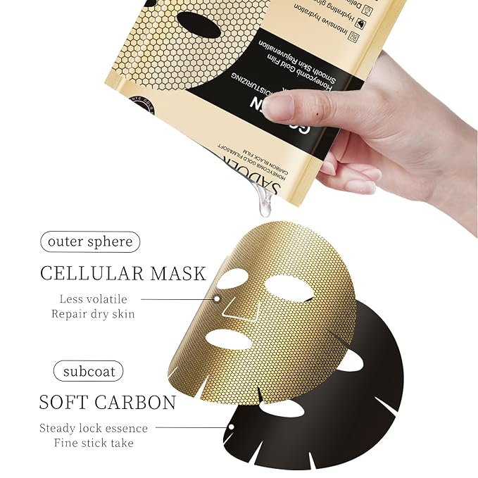 55 Pack Collagen Face Masks Skincare Bulk, Sheet Masks Variety Set - Image 5