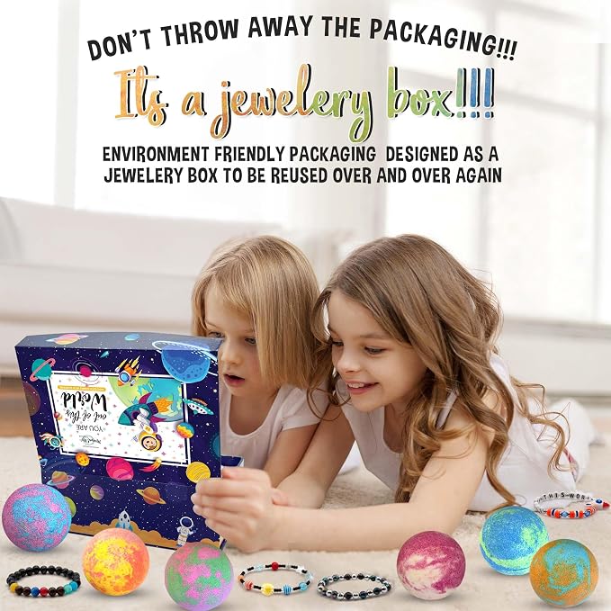 Bath Bombs for Kids with Surprise Inside, Bath Bombs with Surprise Jewelry & - Image 5