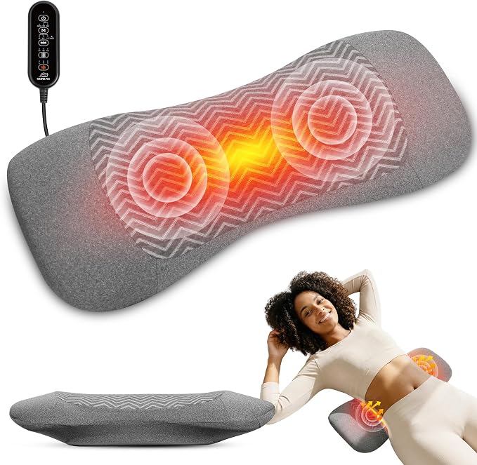 3-in-1 Rechargeable Electric Lumbar Support Pillow, Triple Support Air Lift by Snailax
