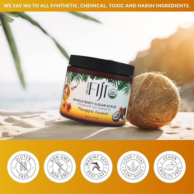 Organic Fiji Whole Body Scrub - Image 7