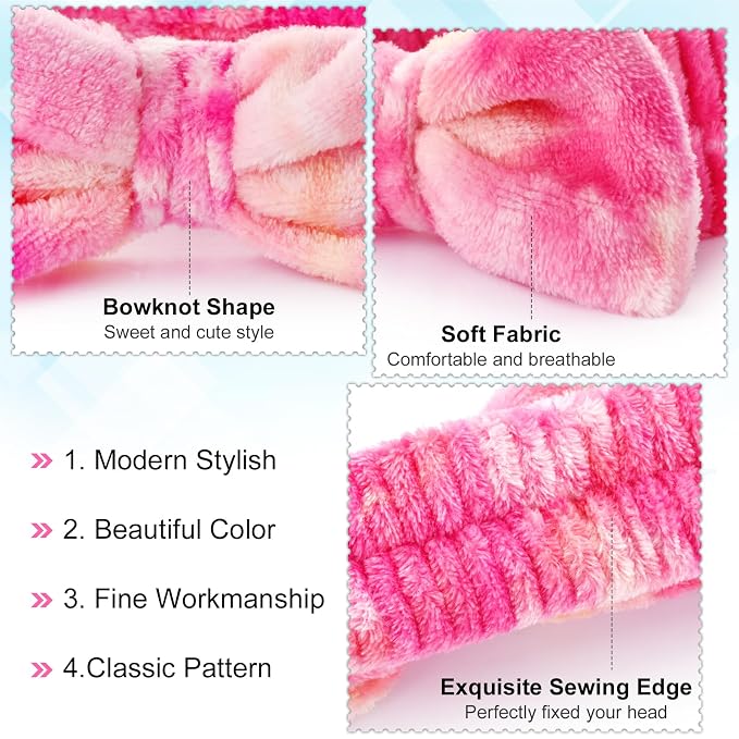 Wteehn 6pcs Headband and Wristband - Image 4