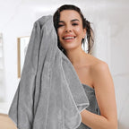 SmoothNovelty 16 Pack Microfiber Bath Towels Bulk 27'' x 60'' Oversized Size - Image 5