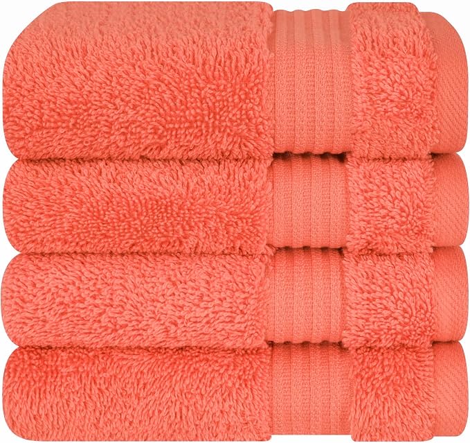 Cotton Paradise 100% Cotton Turkish Washcloth Set - Image 5
