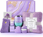 Birthday Gifts for Women, Self Care Get Well Soon Gifts, Lavender Relaxing Spa by LECADEAU