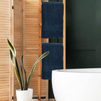 BOUTIQUO Cotton 2 Pack Bath Towel Set 28x55, Eco-Friendly Large Bath Towels - Image 4