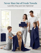 Casa Platino Luxury Cotton Bath Towel Set - Image 4