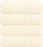 Belizzi Home 4 Pack Bath Towel Set 27x54, 100% Ring Spun Cotton, Ultra Soft by Unknown