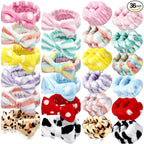 Janmini 36 Pcs Spa Headband and Wristbands Set by Janmini
