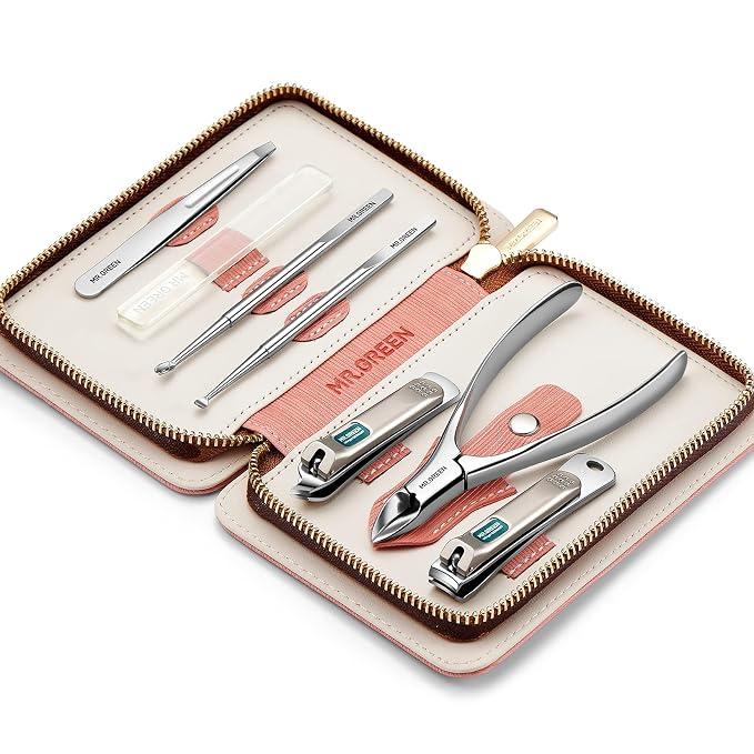 MR.GREEN 7in1 Manicure Sets Personal Care Tools Stainless Steel Professional by MRGREEN
