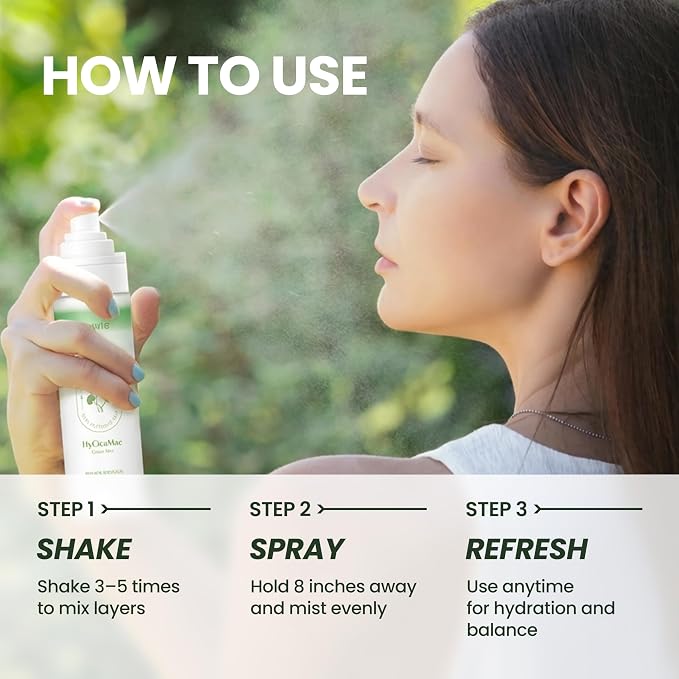 HyCicaMue Green Face Mist | Ultra-Fine Face Spray - Image 6