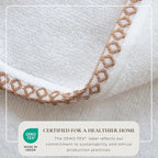 Great Bay Home Clay/White Washcloth Set - Image 4
