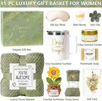 Birthday Gifts for Women Self Care Get Well Soon Gift Baskets, Spa Care Package - Image 2