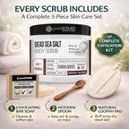 pureSCRUBS Premium Sandalwood Body Scrub Set - Image 4