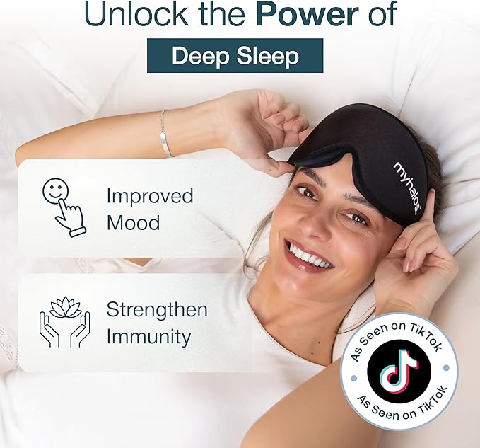 MyHalos® Sleep Mask – 3D Blackout Eye Mask - Image 2
