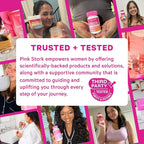 Pink Stork Pregnancy Bath Soak – Unscented Magnesium Flakes - Image 4