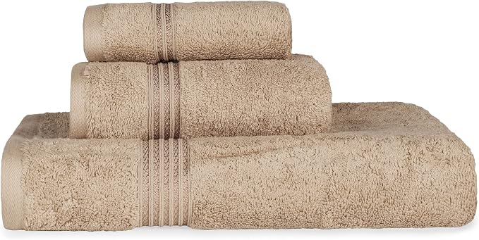 Superior Egyptian Cotton 3-Piece Towel Set, Basic Towels - Image 4