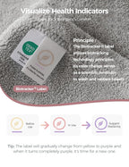 Momcozy Baby Bath Towels with Visualize Health Label - Image 3