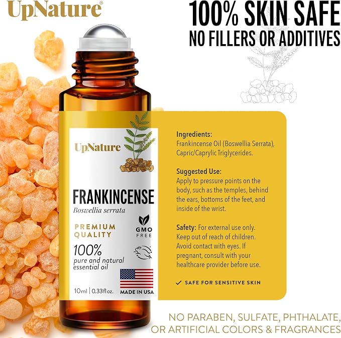 UpNature Frankincense Essential Oil Roll On - Image 3