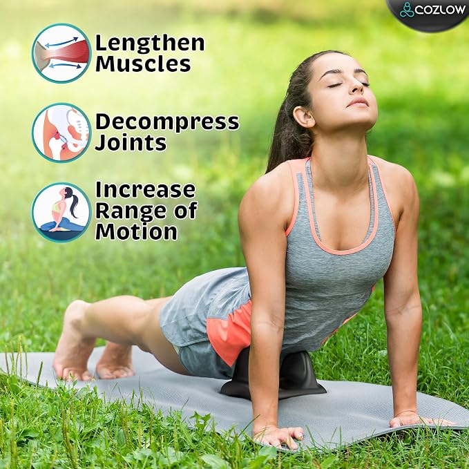 COZLOW Psoas Release Massage Tool, Back & Hip Flexor Muscle Stretcher, Deep - Image 3