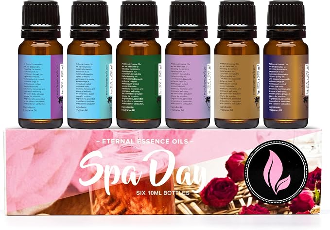 Eternal Essence Oils Spa Day Set of 6 Premium Fragrance Oils - Image 6
