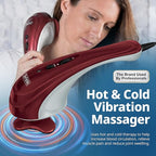 Wahl Hot Cold Therapeutic Light Vibratory Corded Massager, Soothing Vibratory - Image 2