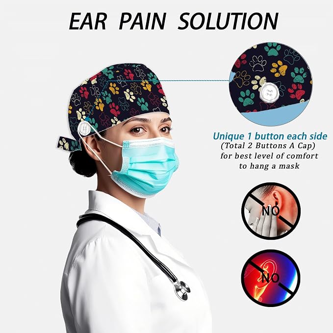 2 Pcs Working Cap with Sweatband - Image 5