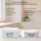 LITO LINEN AND TOWEL Flour Sack Towels – 100% Cotton, 28x28 Inches, Highly - Image 6