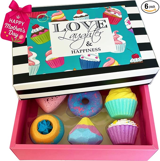 Bath Bombs Gift Set – Mothers Day Gift by MineralMeCalifornia