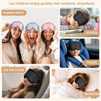 Kids Sleep Mask, 100% Real Mulberry Silk Eye Mask, Sleeping Mask - Image 7