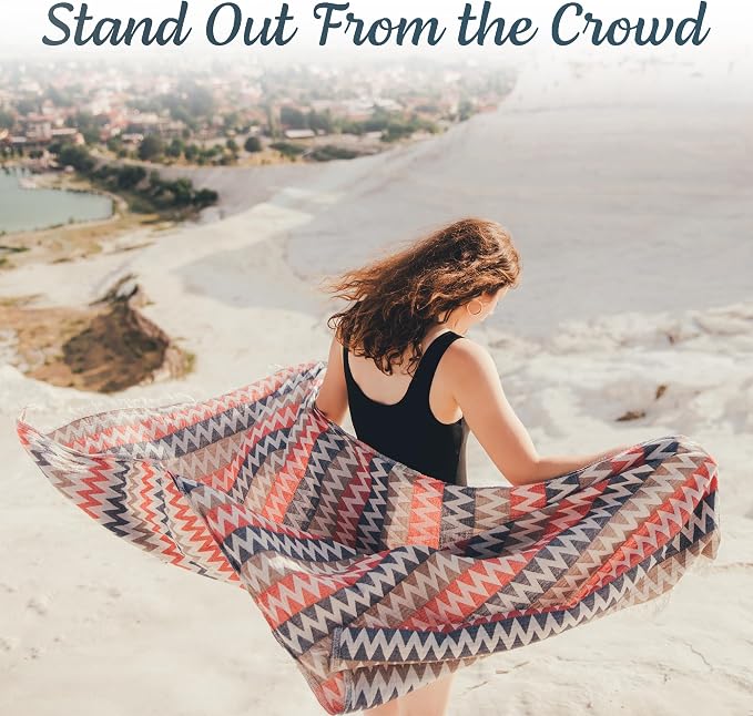 Turkish Beach Towel 35”x67” – 100% Cotton, Quick Dry, Lightweight Oversized - Image 6
