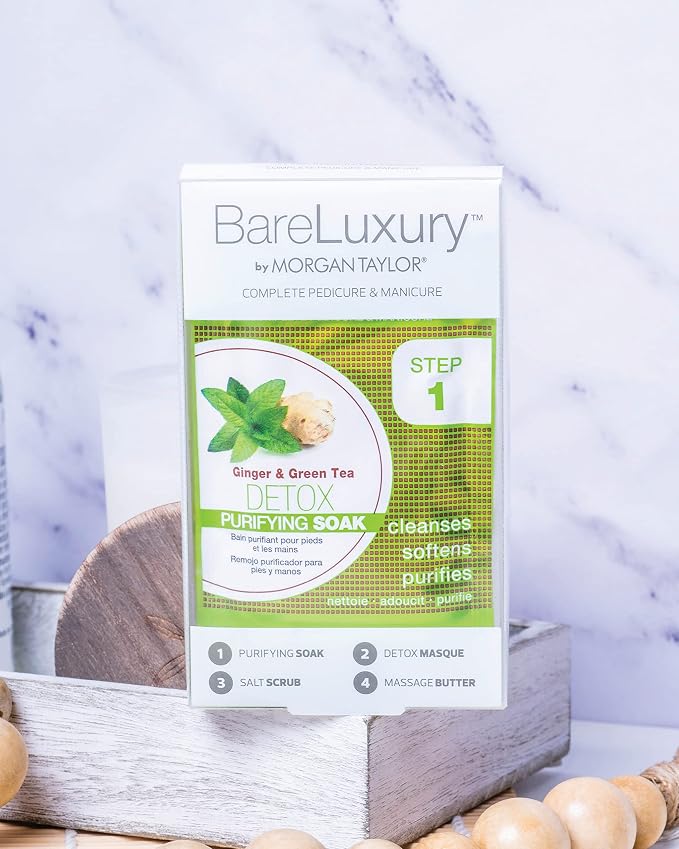 Morgan Taylor BareLuxury 4-Step Complete Pedicure & Manicure Packs - Image 5