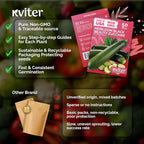 KVITER 50 Black Beauty Zucchini Seeds - Image 5