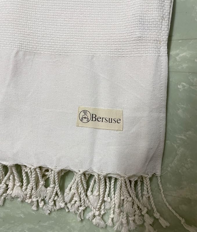 Bersuse 100% Cotton Ventura XL Throw Blanket - Image 6