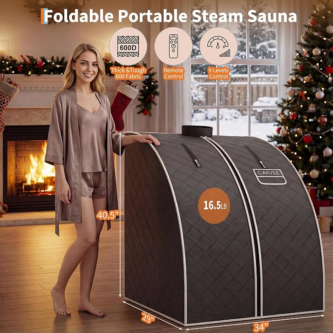 Garvee Sauna Box, Portable Steam Sauna Tent - Image 2