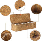 Sumnacon Extended Seagrass Storage Basket - Image 3