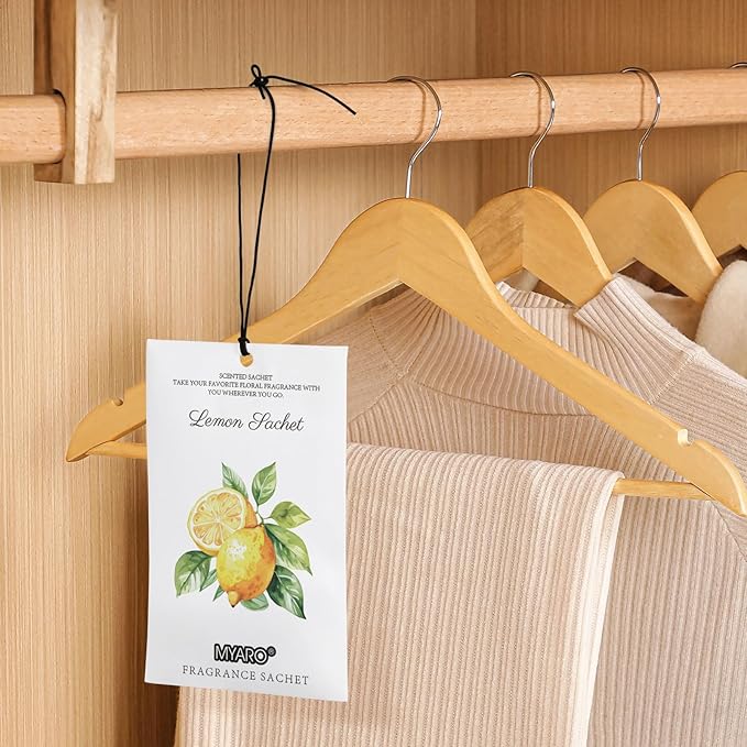 MYARO 12 Packs Lemon Scented Sachets - Image 7