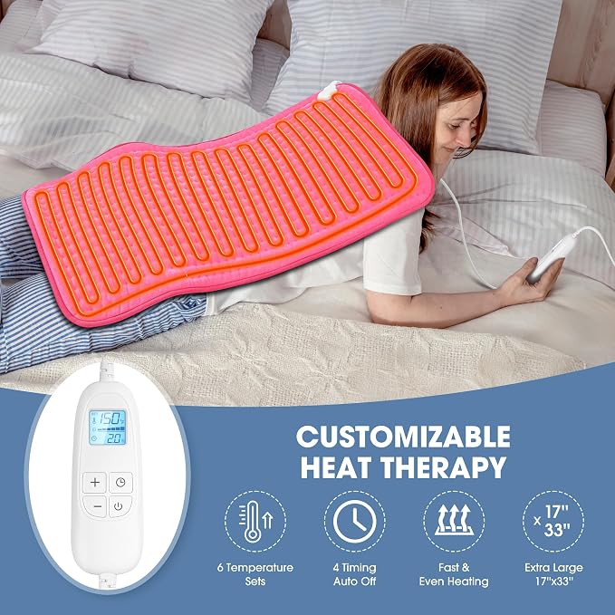 FluffyWarmth Electric Heating Pad - Image 4