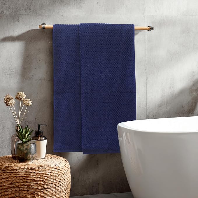 COTTON CRAFT Waffle Bath Sheets - Image 4