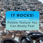 SlipX Solutions Non Slip Pebble Bath Mat - Image 5