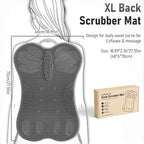 Back Scrubber Body Bath Cushion Tub Bathtub Back Lumbar Support Ergonomic - Image 8