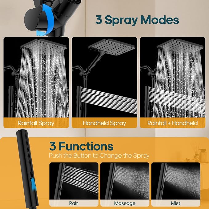 High Pressure Rain Shower Head - Image 5