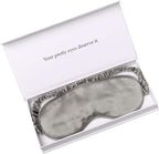 Silk Sleep Mask Light Blocking Luxury 100% Mulberry 19mm Silk Eye Mask Eye - Image 7