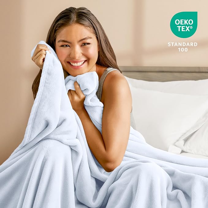 Bare Home Fleece Blanket - Image 4