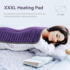 Heating Pad for Back/Neck/Shoulder Pain Relief, Moist & Dry Heat Warm Pad - Image 4