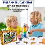 Bath Bombs for Kids with Surprise Inside- 12 pk Kids Bath Bombs with Jungle Toys - Image 7