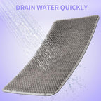 Yolife Shower Foot Scrubber Mat, Anti-Slip Bath Mat - Image 6