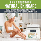 Viva Naturals Organic Coconut Oil, 16 fl oz – Unrefined, Cold-Pressed Extra - Image 5