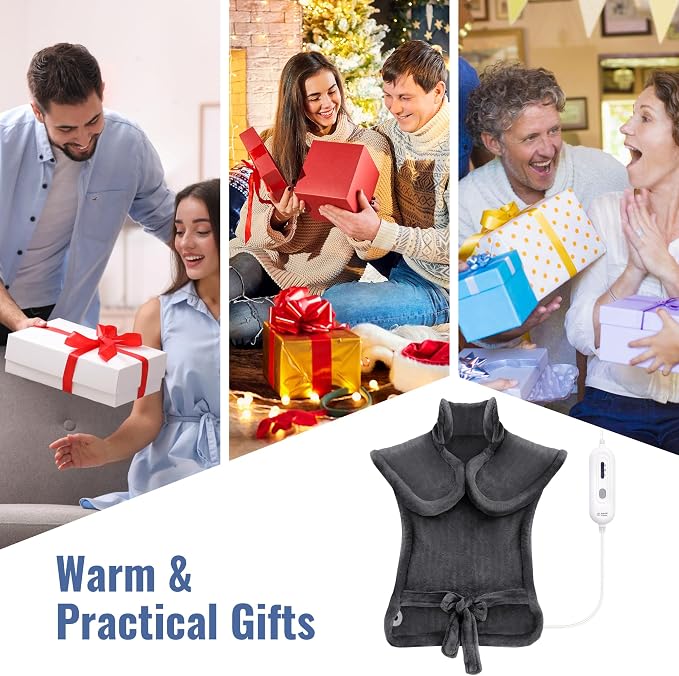Tefici Heating Pad for Back Pain, Mothers Day Gifts for Women Men Mom Her，FSA - Image 3