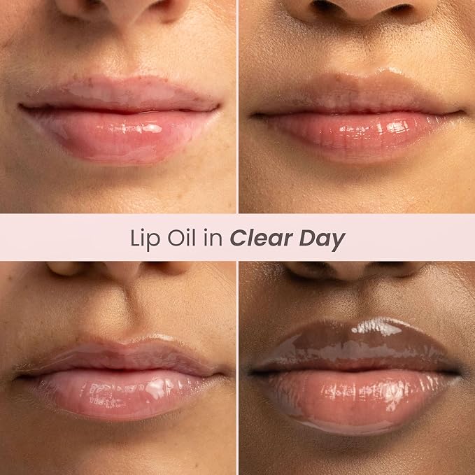 Burt's Bees Lip Oil Clear Day, Instant Hydration, Nourishes and Softens Lips - Image 5